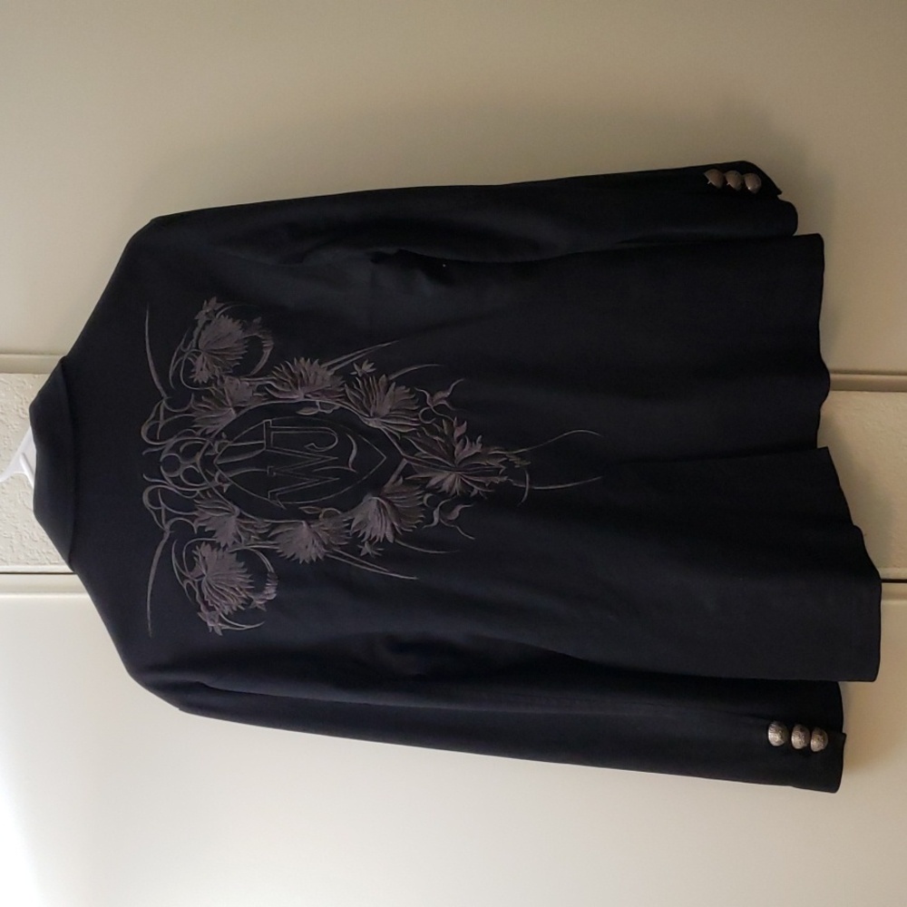 Mens embroidered blazer